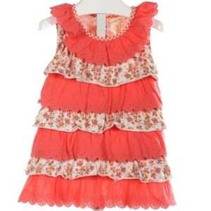 Matilda Jane Floral Ruffle Sleeveless top